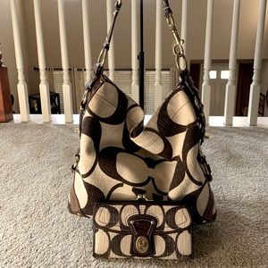 COACH Hobo Purse and Wallet